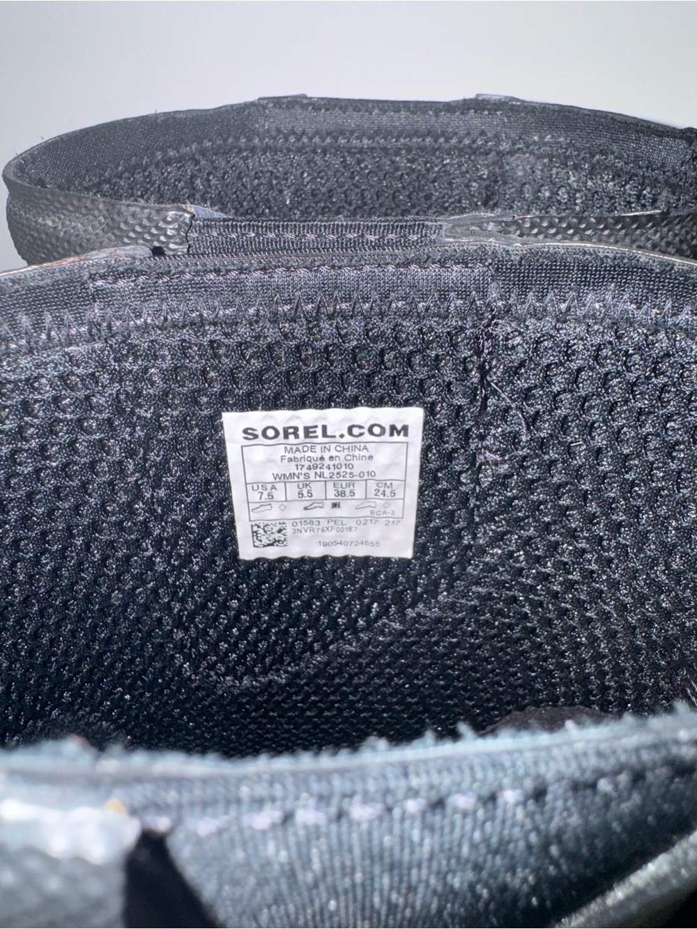 Sorel Black Joan of Arctic-Style Rain Boots - Picture 3 of 4